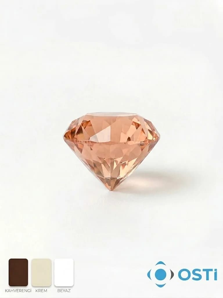 PLASTİK PERDE BONCUĞU ELMAS