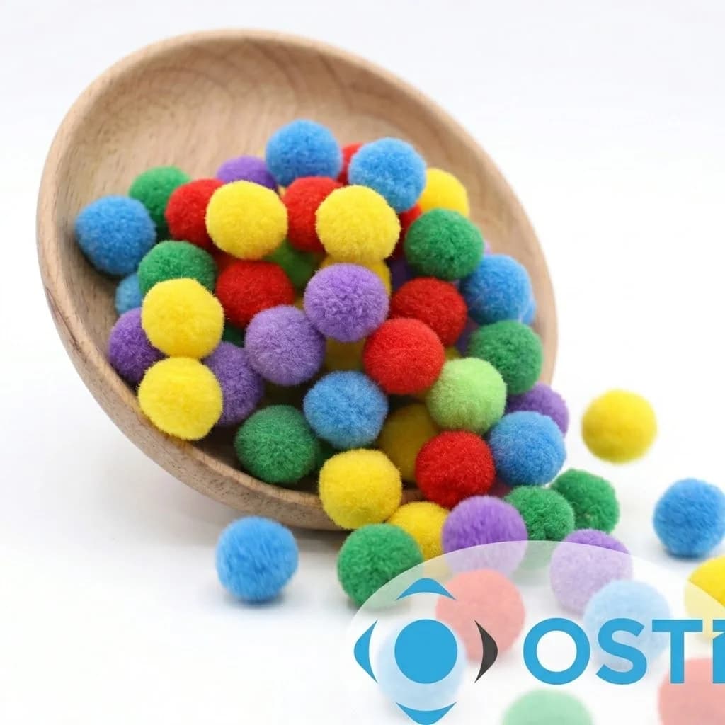 1 CM TEKLİ MUZ PONPON 5000'Lİ