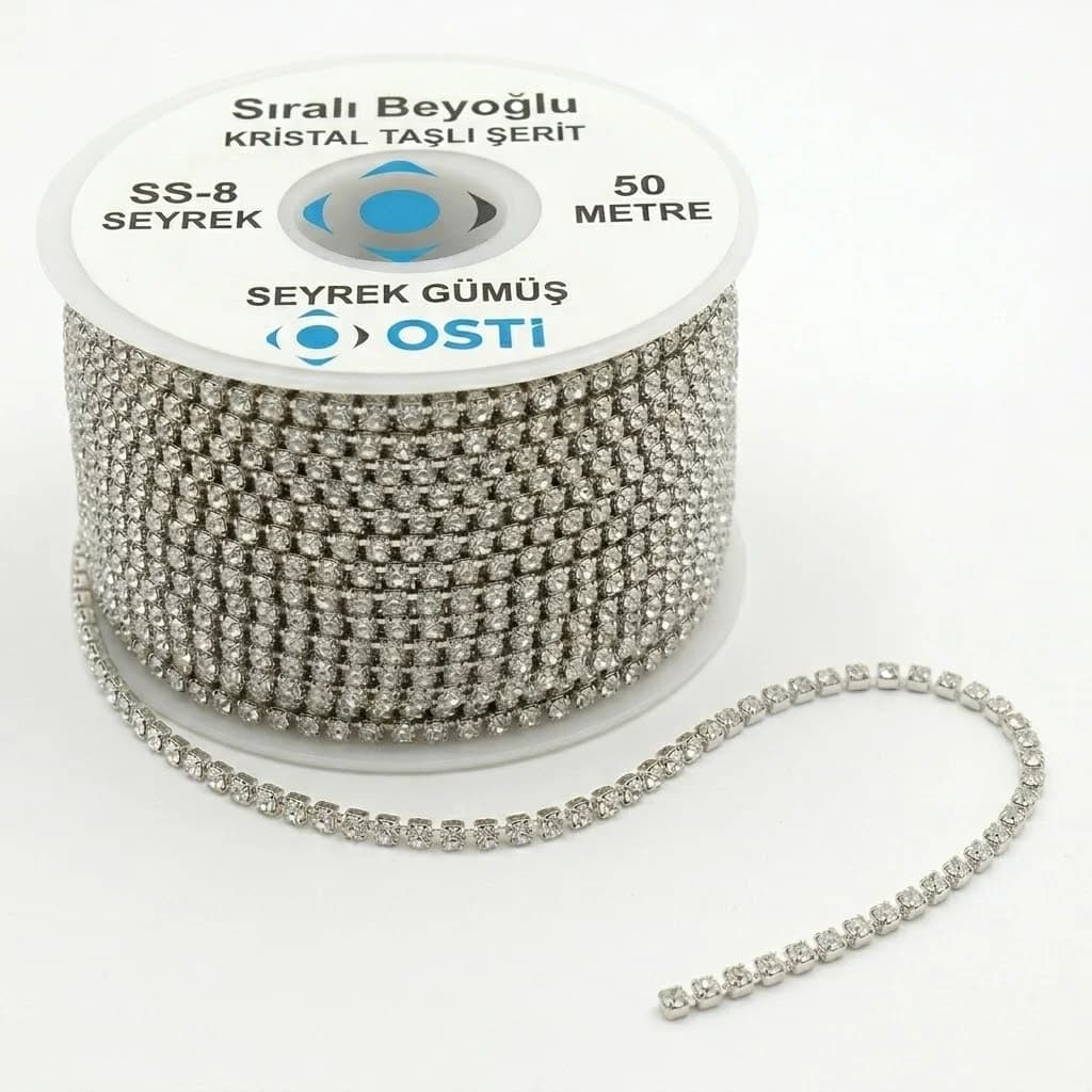 SIRALI BEYOĞLU SS-8 SEYREK GÜMÜŞ 50 METRE