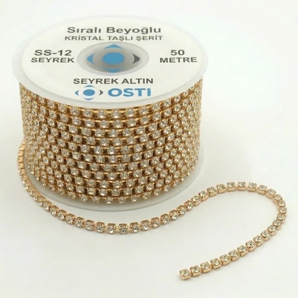 SIRALI BEYOĞLU TAŞ SS-12 SEYREK ALTIN 50 METRE