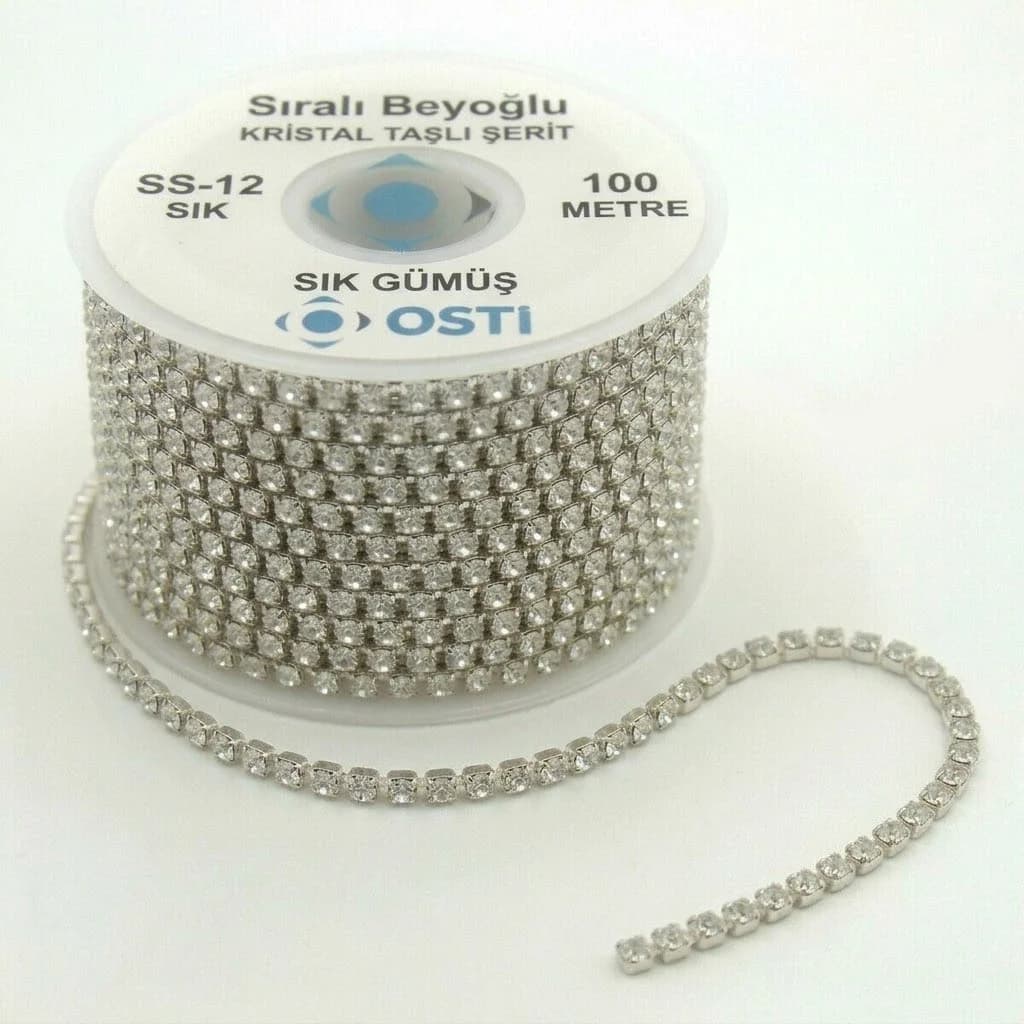 SIRALI BEYOĞLU TAŞ SS-12 SIK GÜMÜŞ 100 METRE