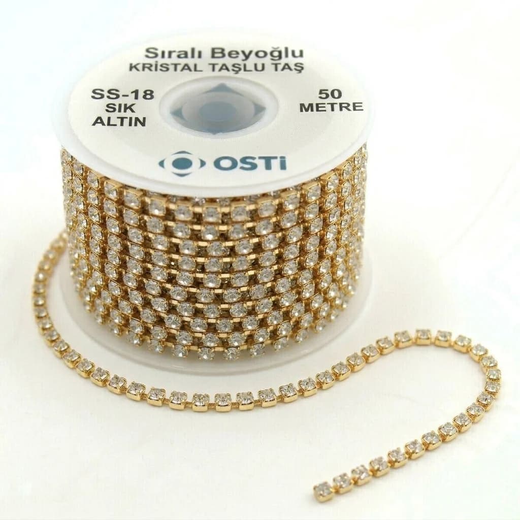 SIRALI BEYOĞLU TAŞ SS-18 SIK ALTIN 50 METRE