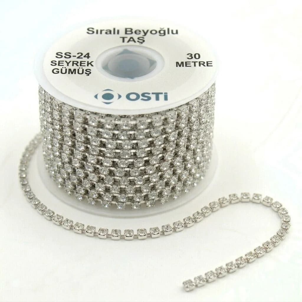 SIRALI BEYOĞLU TAŞ SS-24 SEYREK GÜMÜŞ 30 METRE