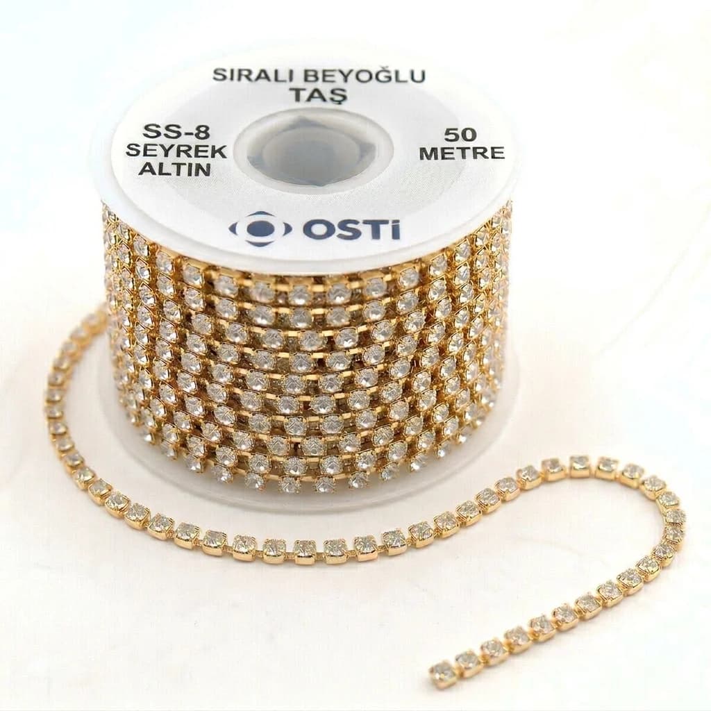 SIRALI BEYOĞLU TAŞ SS-8 SEYREK ALTIN 50 METRE