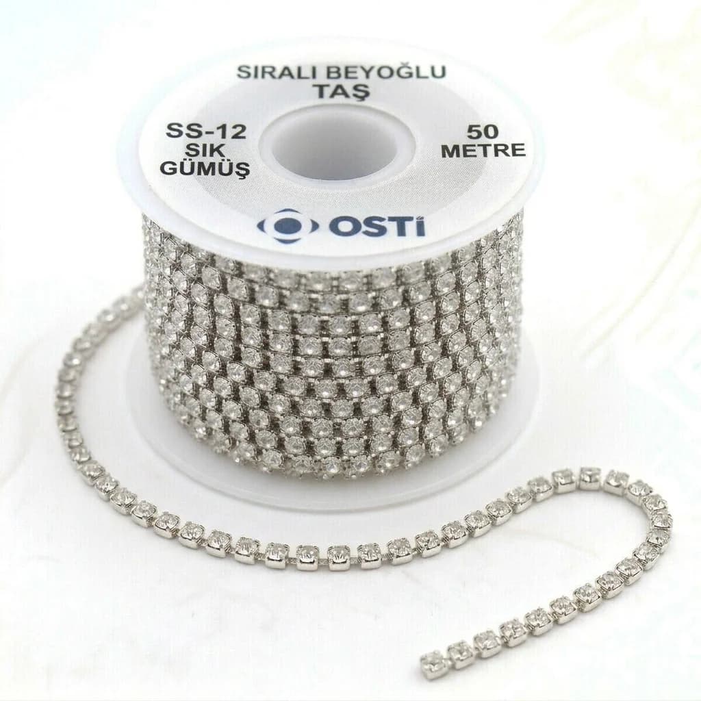 SIRALI BEYOĞLU TAŞ SS-8 SIK GÜMÜŞ 50 METRE