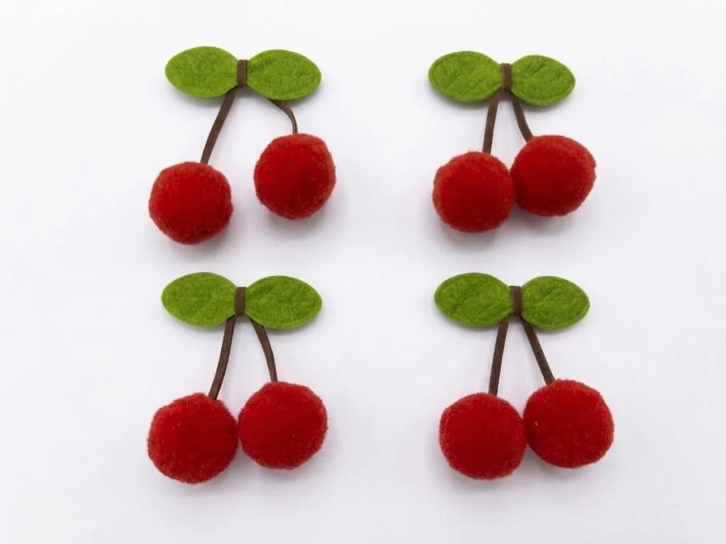 2,5 CM KİRAZ PONPON 500'LÜ