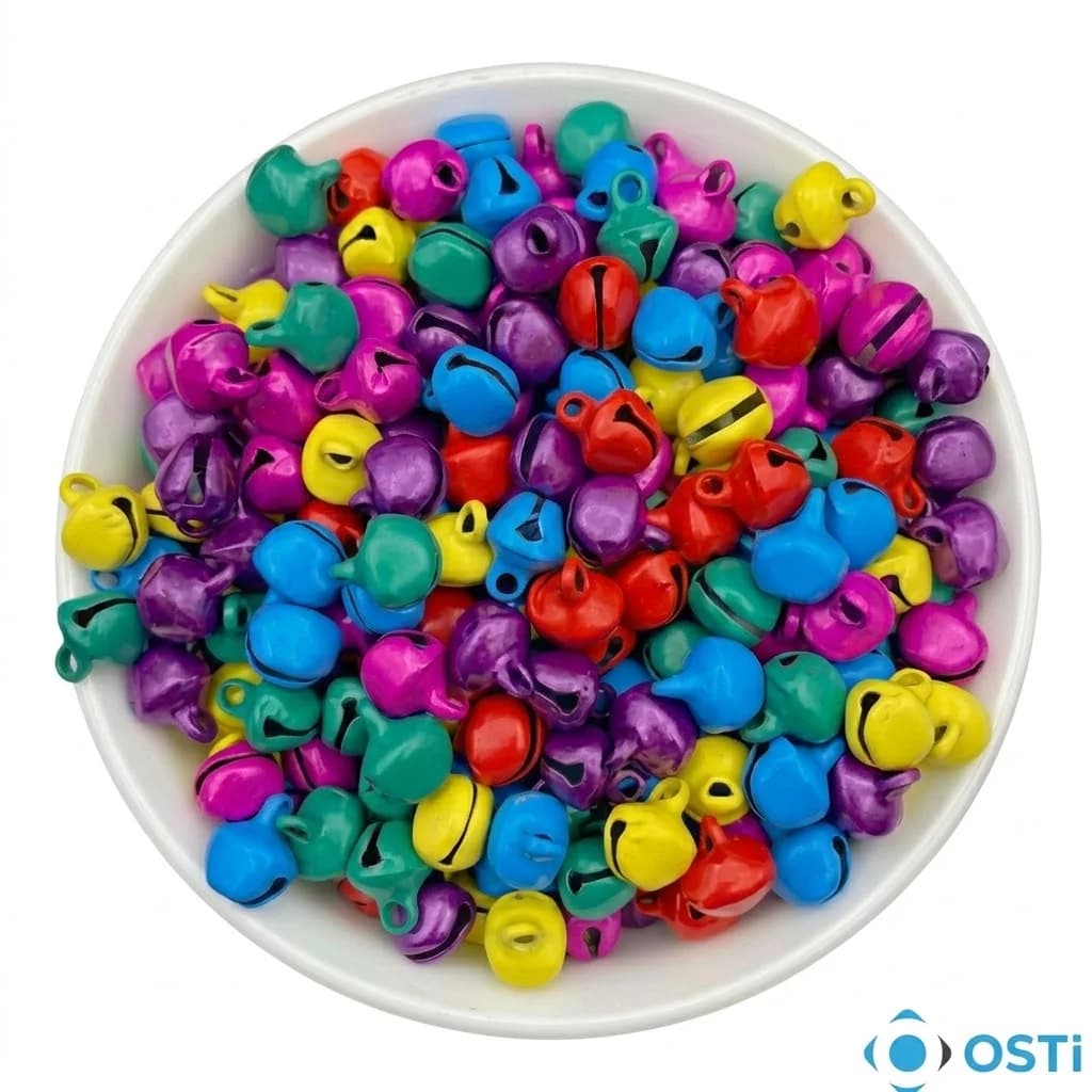 METAL ZİL KARIŞIK RENKLİ 15 MM  2000 ADET