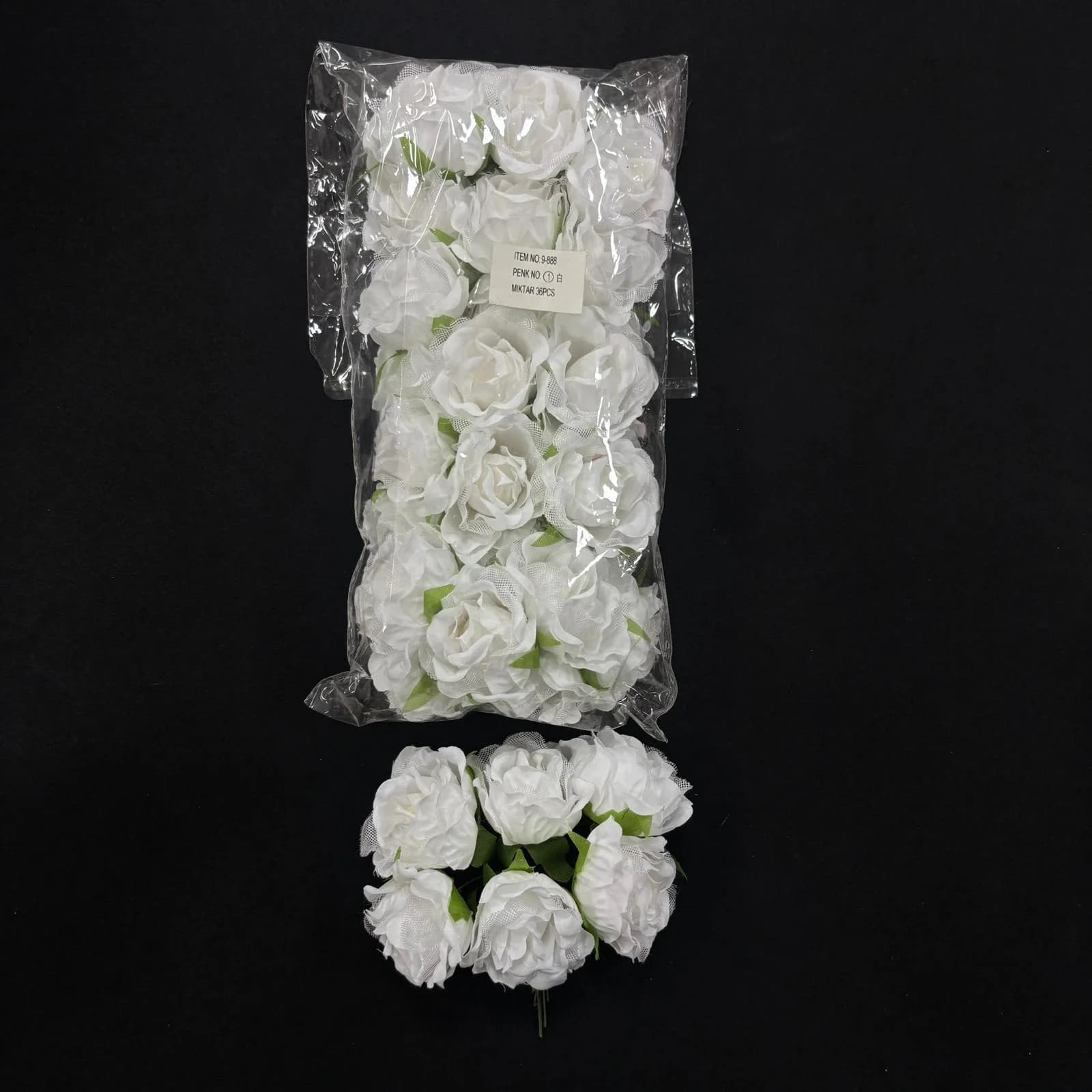 DÜZ RENKLİ BEZ ÇİÇEK