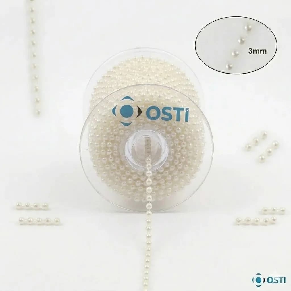 PLASTİK RULODA SABİT İNCİ 3MM