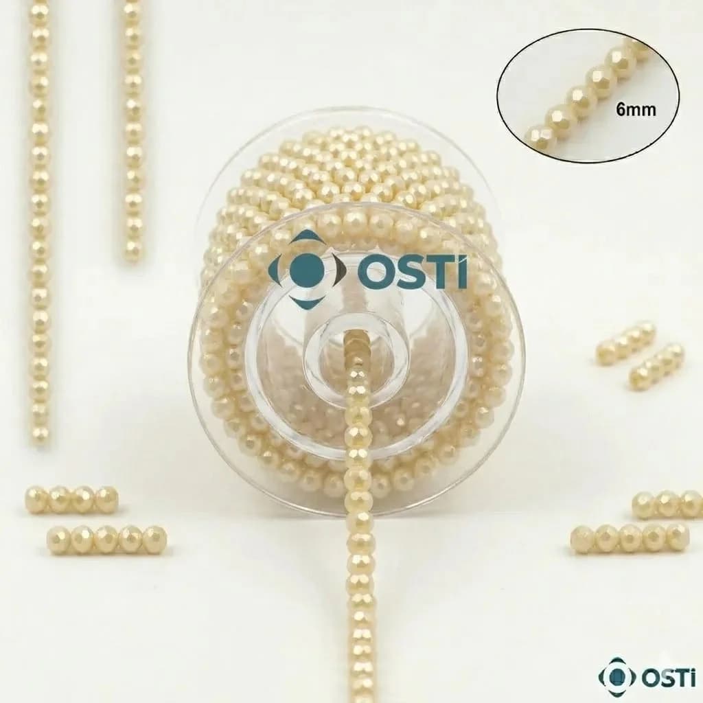 PLASTİK RULODA SABİT İNCİ 6MM 