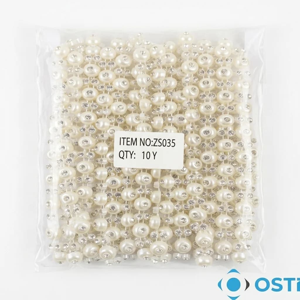 PLASTİK ŞERİT AKSESUAR ZS035 10 YARDA