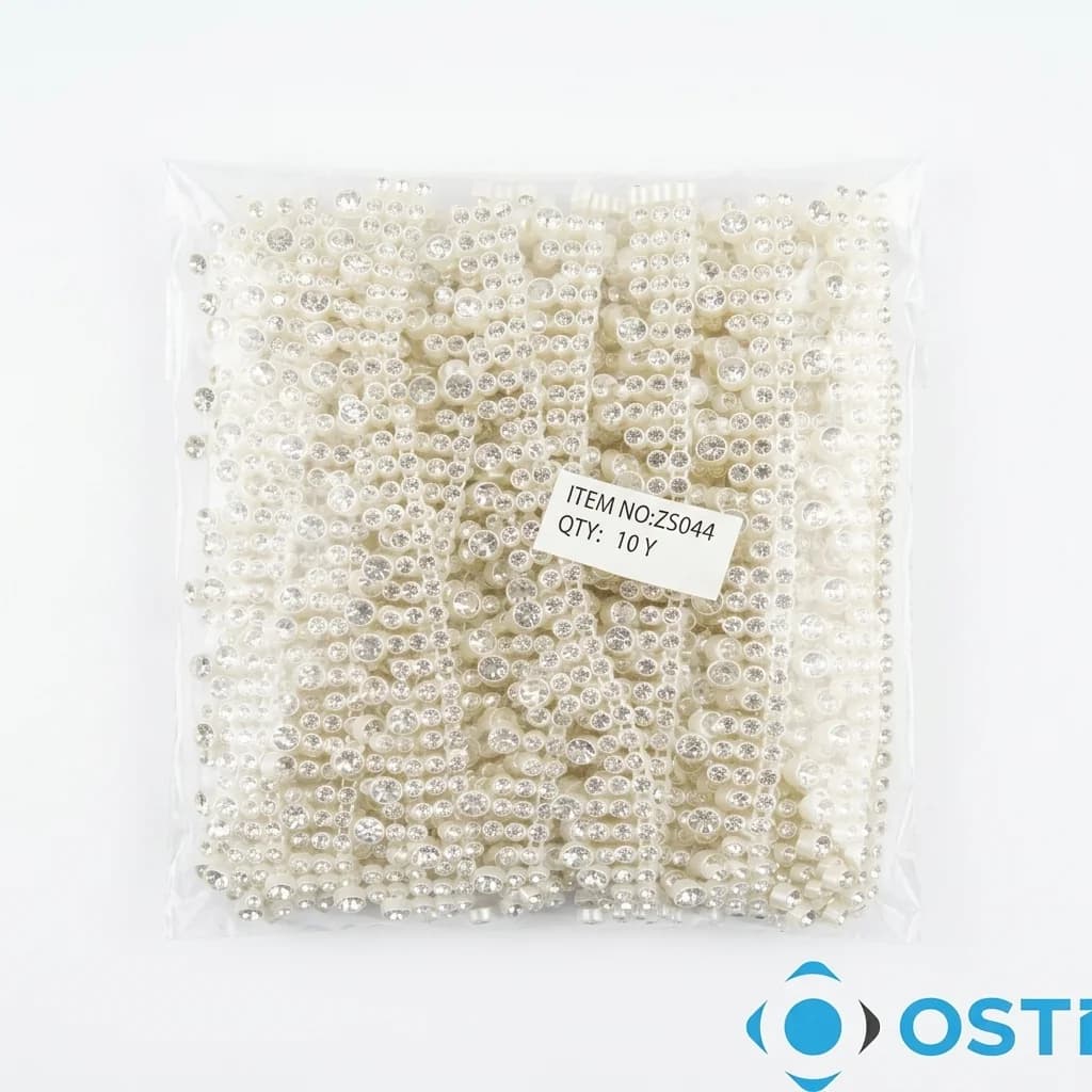 PLASTİK ŞERİT AKSESUAR ZS044 10 YARDA 