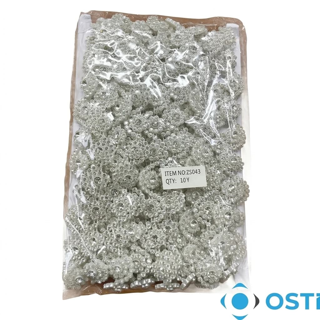 PLASTİK ŞERİT AKSESUAR ZS043 10 YARDA