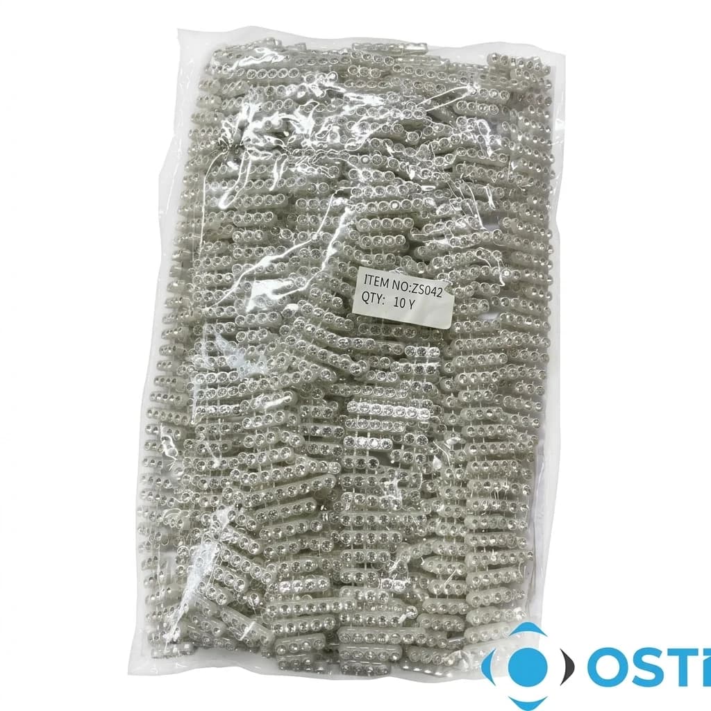 PLASTİK ŞERİT AKSESUAR ZS042 10 YARDA