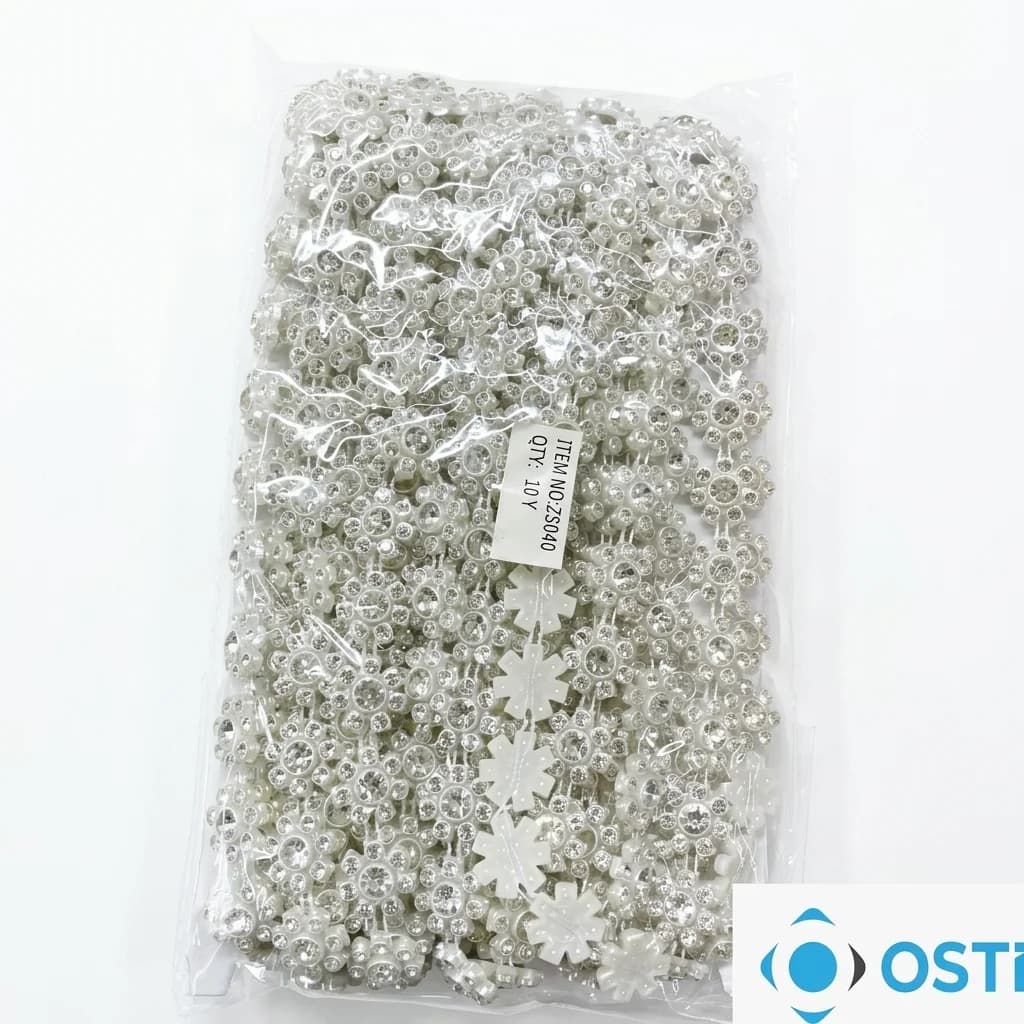 PLASTİK ŞERİT AKSESUAR ZS040 10 YARDA