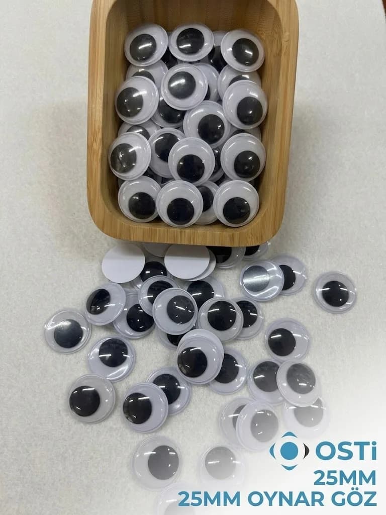 OYNAR GÖZ 25 MM 1000'Lİ