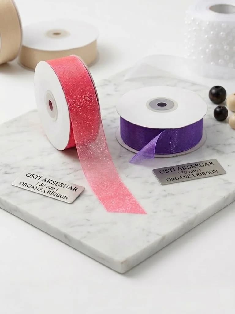 3CM ORGANİZE KURDELE 50 YARDA