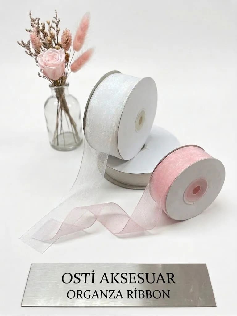 4CM ORGANİZE KURDELE 100 YARDA