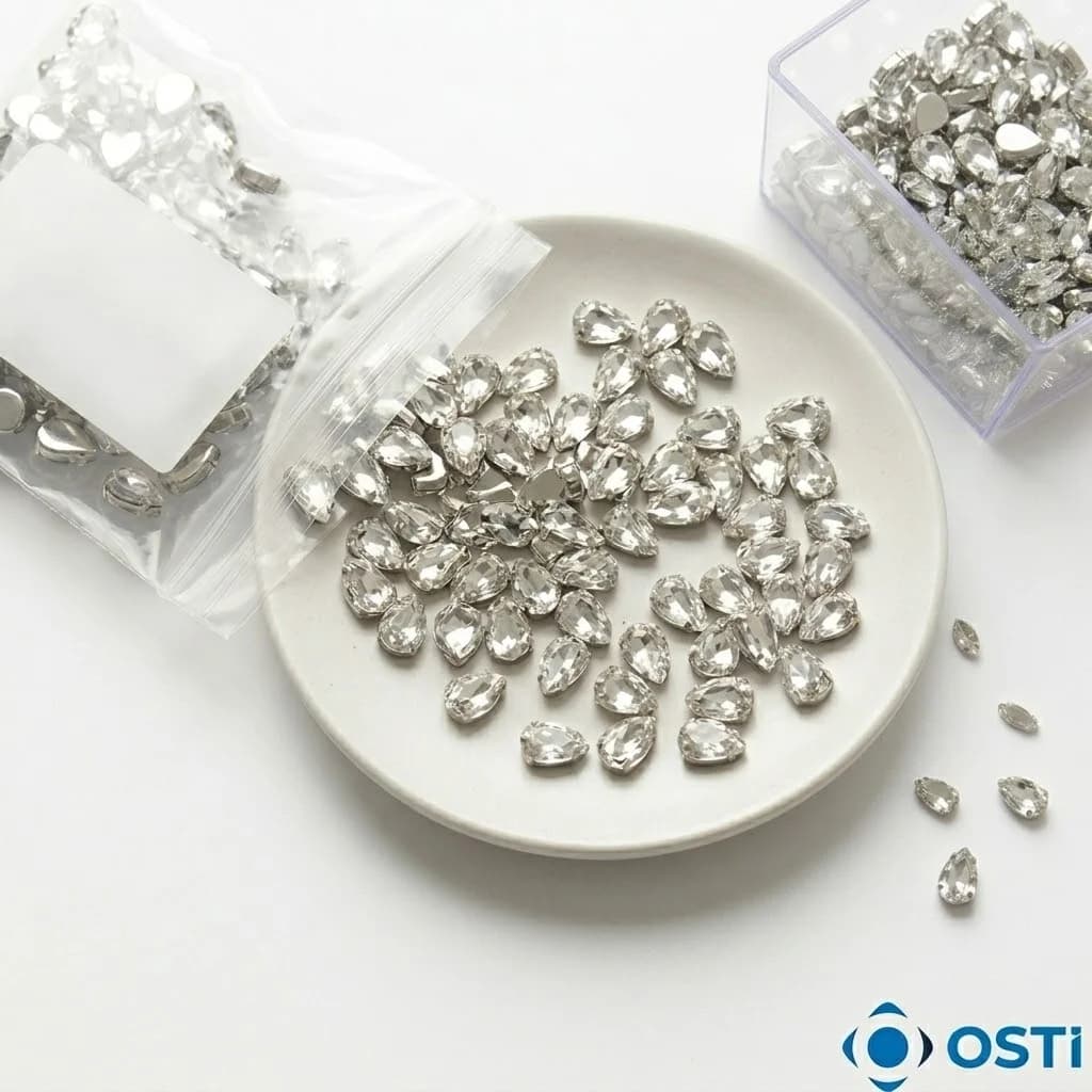 MEKİK KASALI DİKME CAM TAŞ 5X10 2000'Lİ