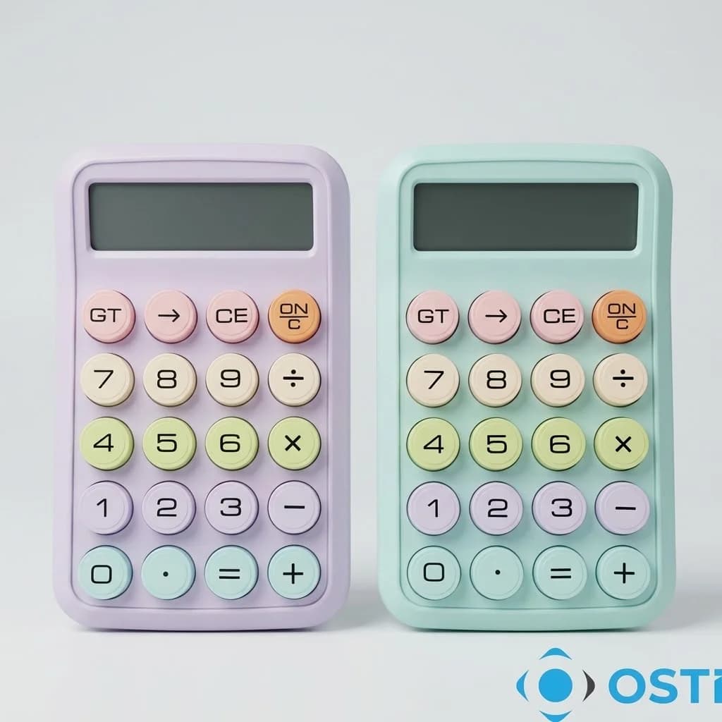 HESAP MAKİNESİ RENKLİ KÜÇÜK 2289 