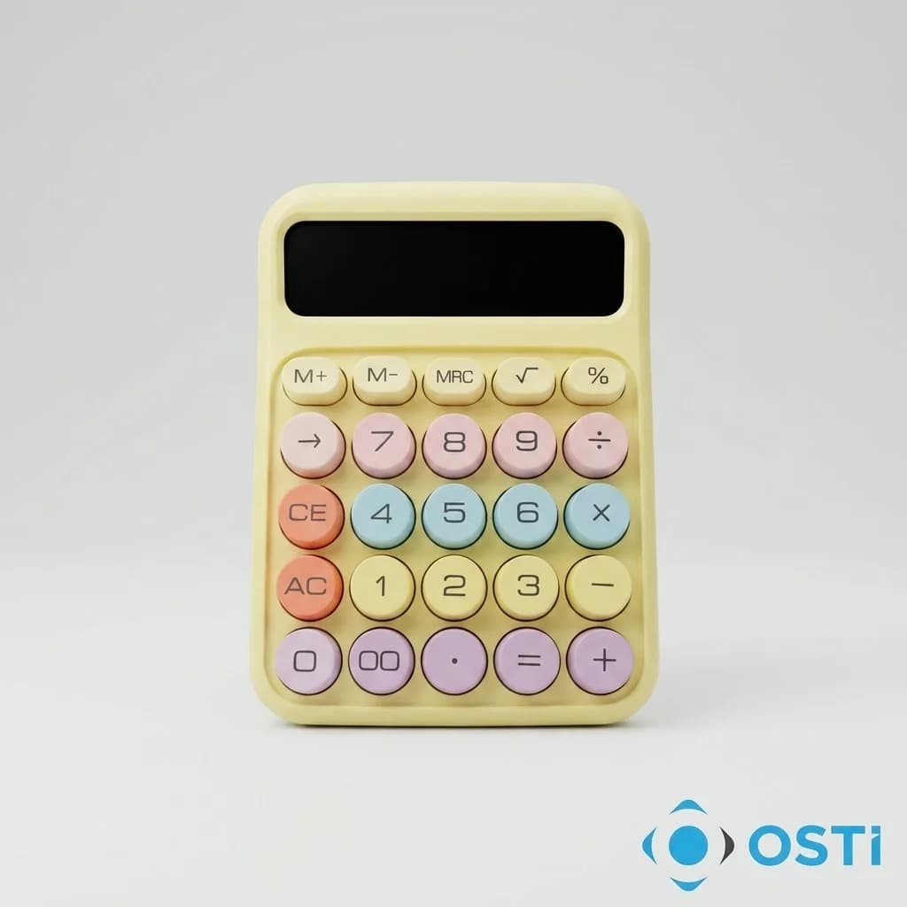 HESAP MAKİNESİ RENKLİ 819