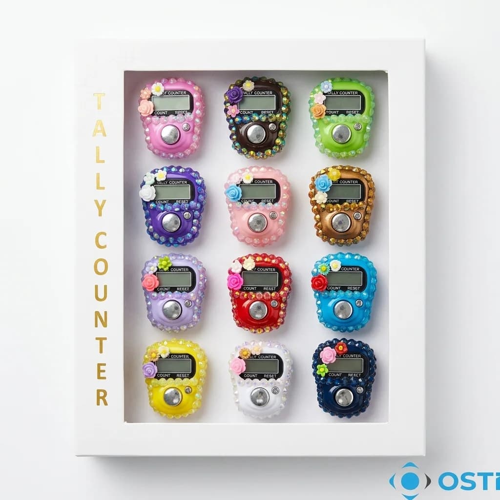 TAŞLI AMBALAJLI ZİKİRMATİK CCT-1013 12'Lİ