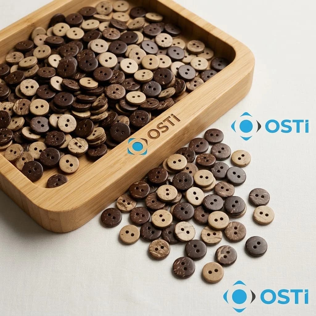 KOKONAT DÜĞME 16 BOY 1000'Lİ