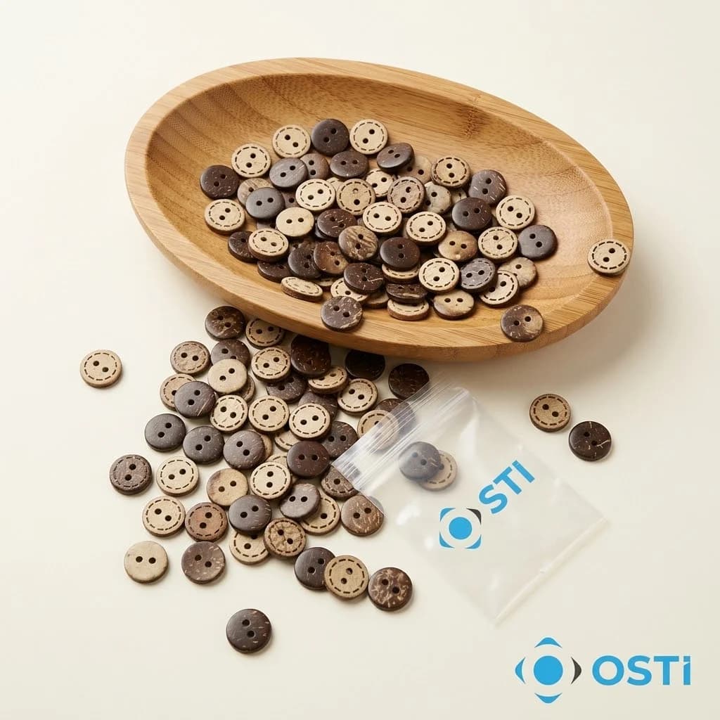 KOKONAT DÜĞME DİKİŞLİ 18 BOY 1000'Lİ