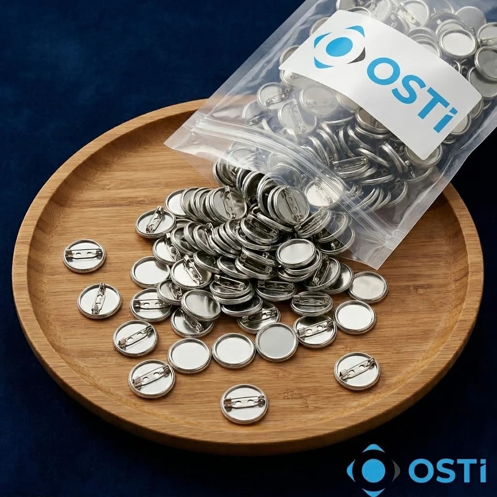 KAPAKLI BROŞ İĞNESİ 2,5CM 1000'Lİ