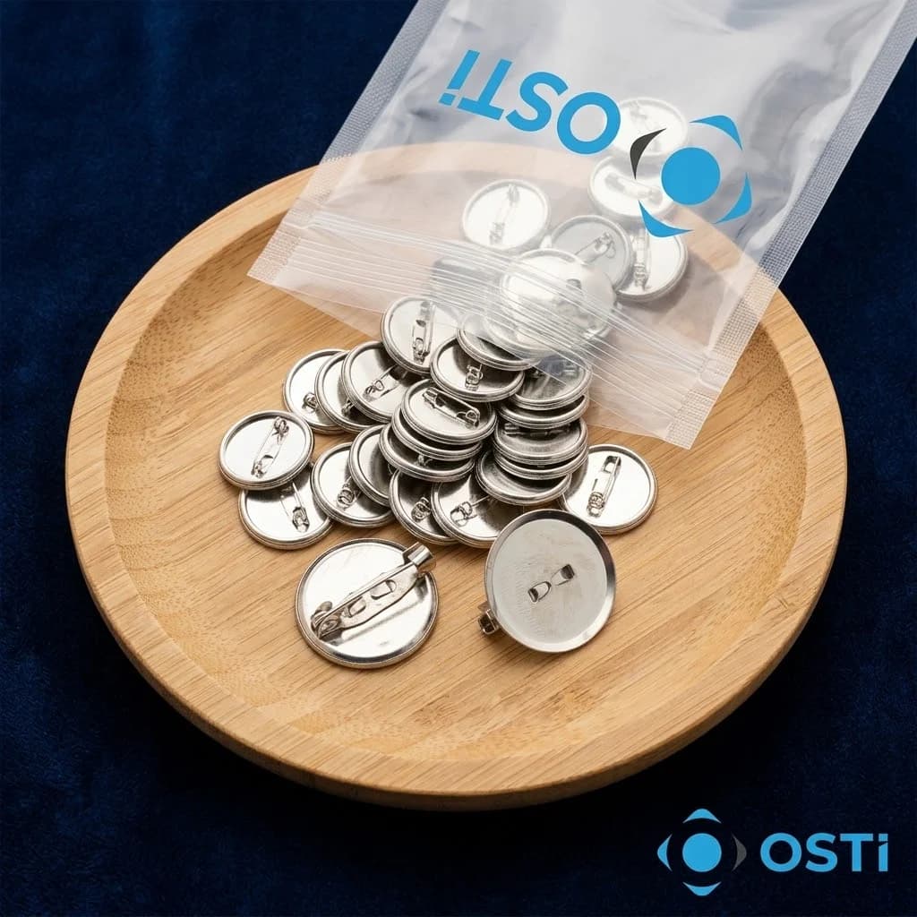 KAPAKLI BROŞ İĞNESİ 2CM 1000'Lİ