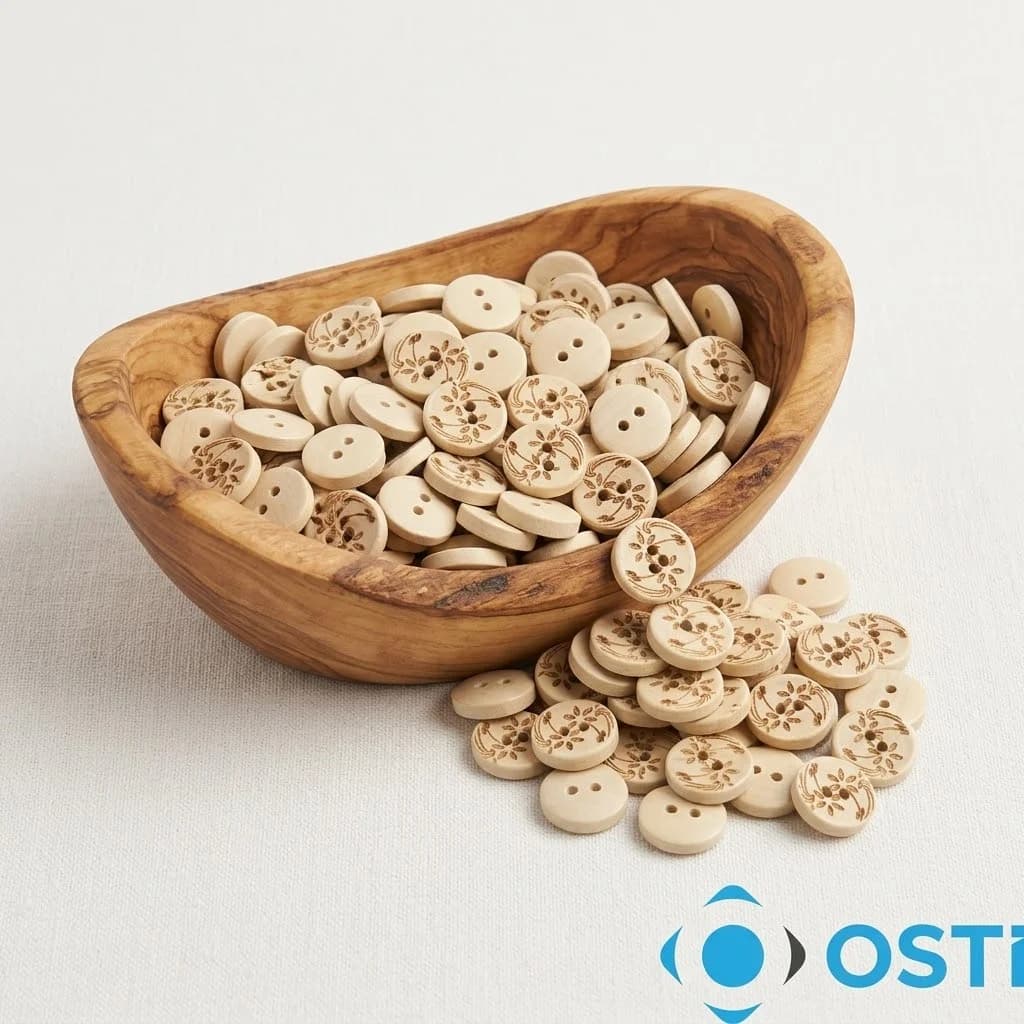  AĞAÇ DÜĞME DESENLİ 24 BOY 1000'Lİ