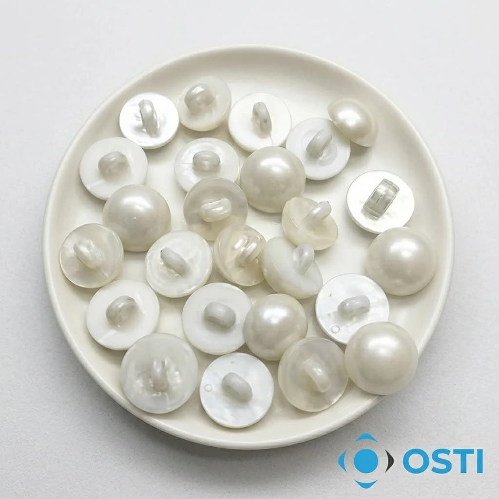 TOP DÜĞME 28MM 500'Lİ BEYAZ-SİYAH