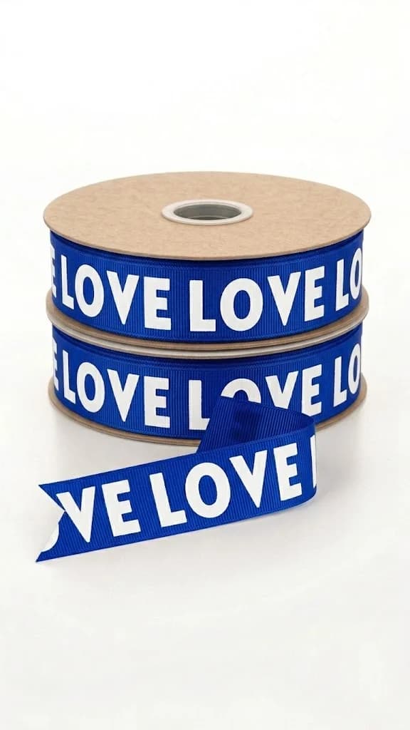 LOVE YAZILI GROGREN 2 CM 100 YARDA