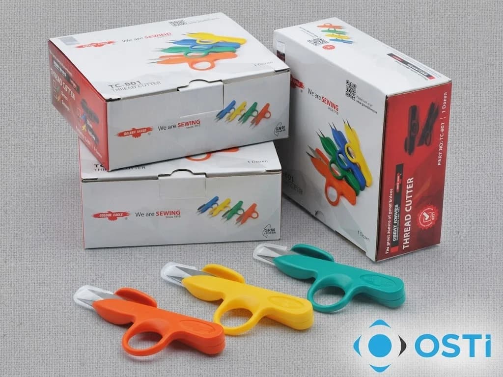 İPLİK TEMİZLEME MAKASI 12'Lİ KARIŞIK RENKLİ