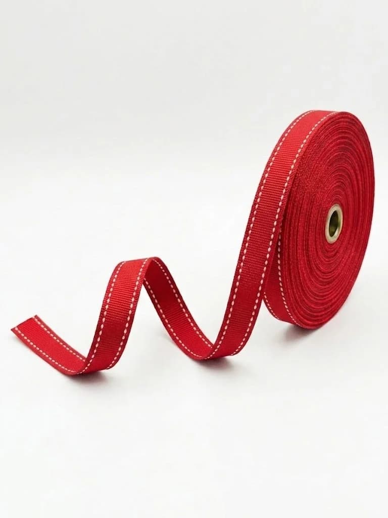 KENARI DİKİŞLİ DOKUMA ŞERİT 1 CM 50 METRE