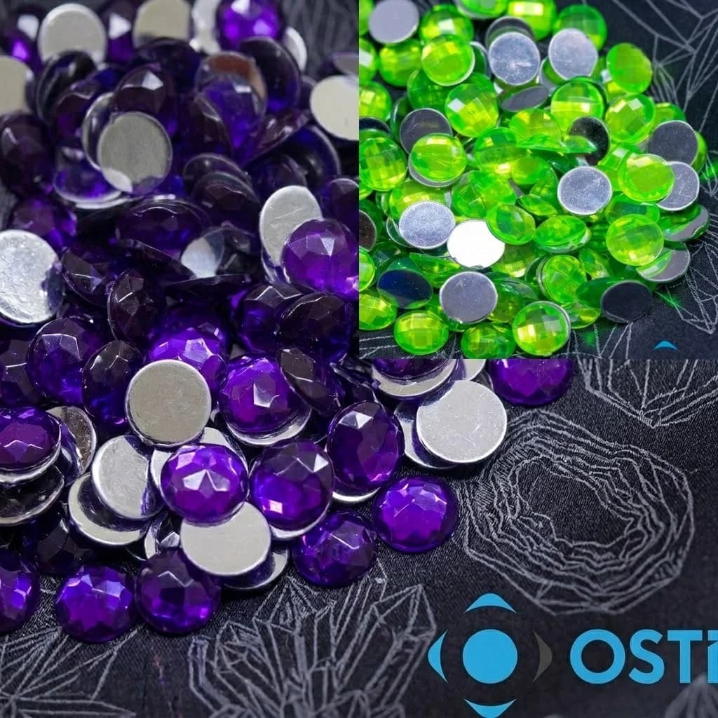 PLASTİK YAPIŞTIRMA TAŞ YUVARLAK 16MM