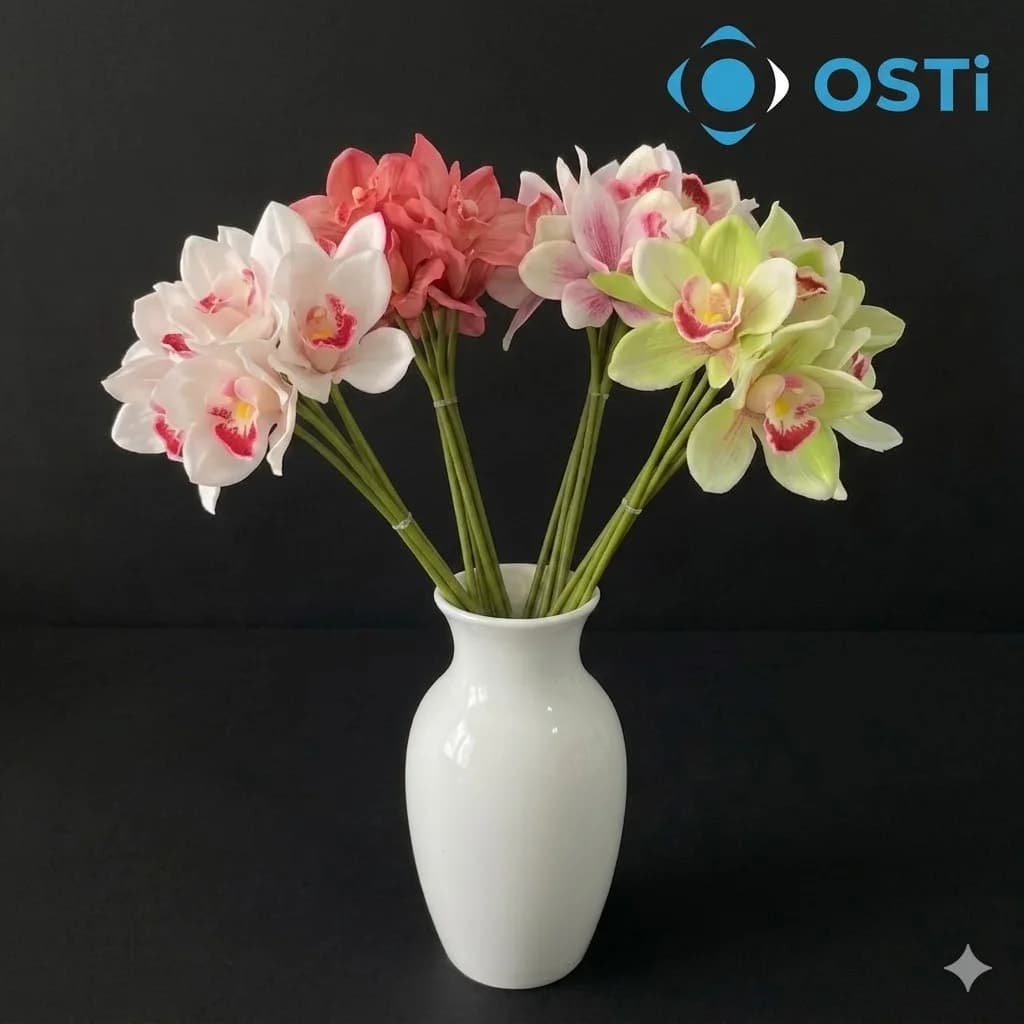 DEMET ORKİDE ÇİÇEĞİ 40CM (6 DALLI)