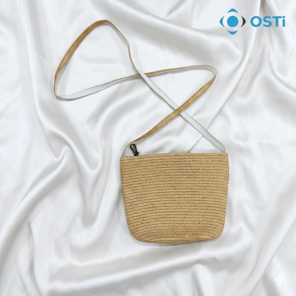 GENİŞ KUMAŞ SAPLI TELEFON ÇANTASI (10'LU)