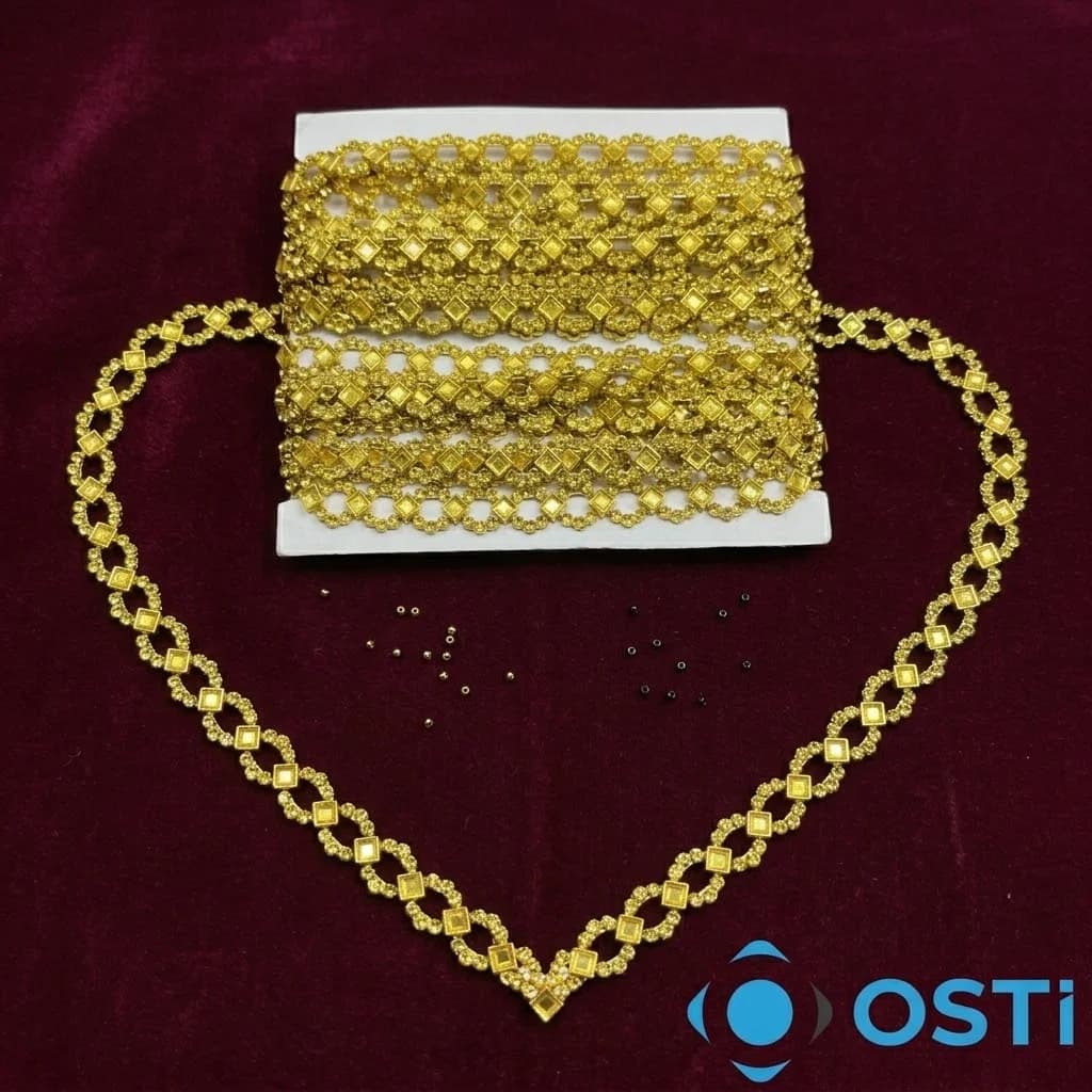 FANTEZİ KESİM PLASTİK ŞERİT 10YARDA