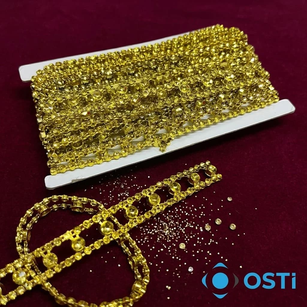 GEOMETRİK TASARIM PLASTİK ŞERİT 10 YARDA