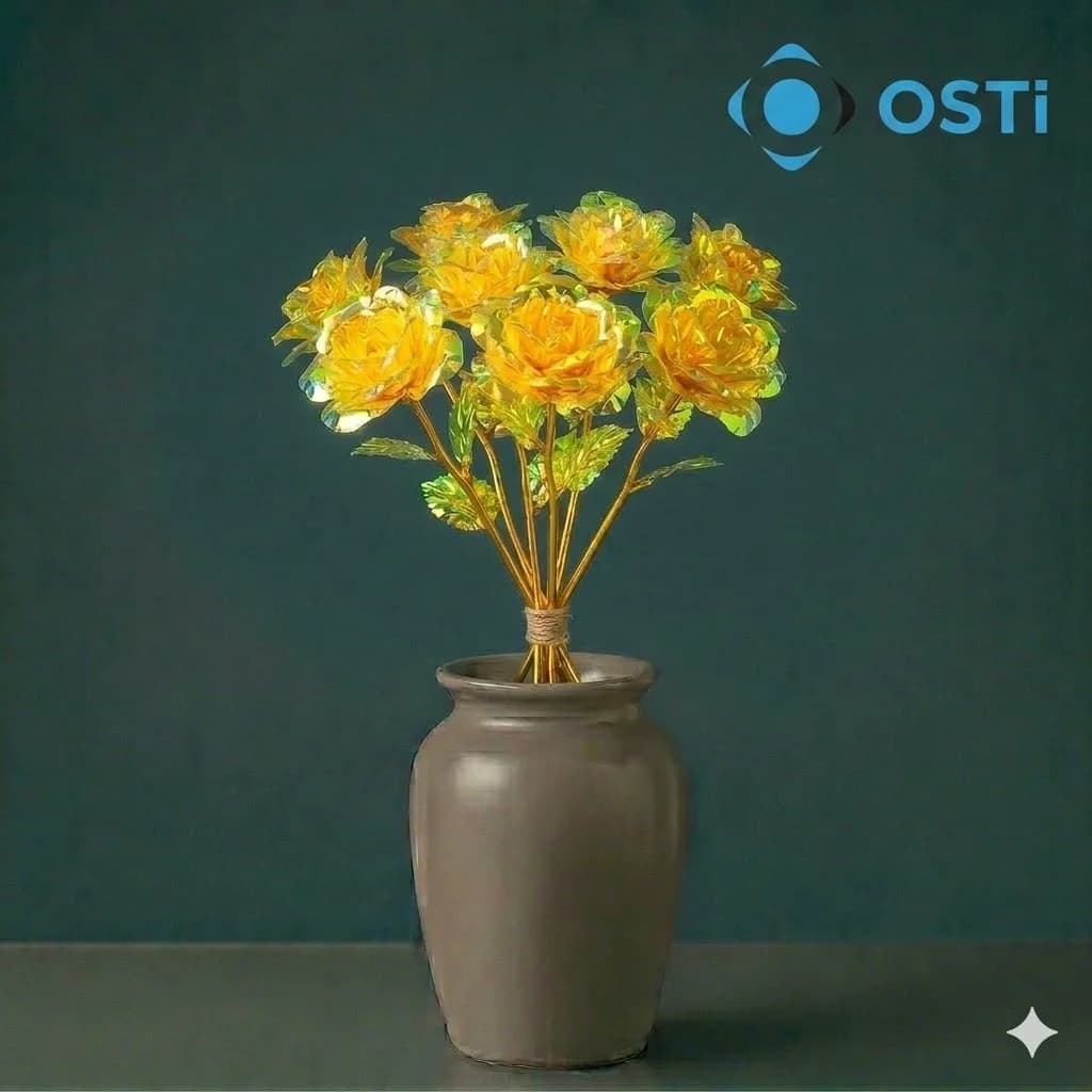 SONSUZLUK GÜLÜ 24CM (10 DAL)